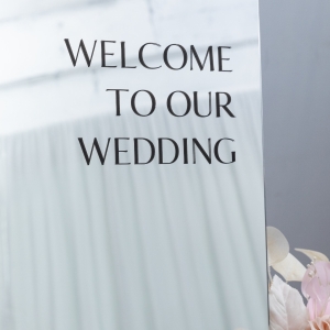 Modern  Style 3D Acrylic Welcome Sign RYK067