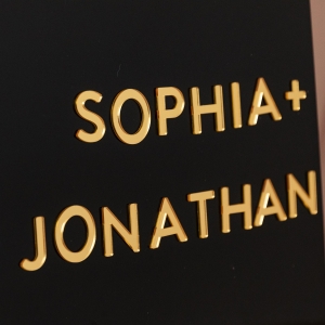 Modern style simple style 3D Acrylic Welcome Sign RYK064