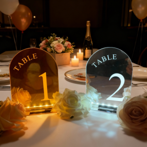 Led Glow Arch Mirror Table Number RFGZ005