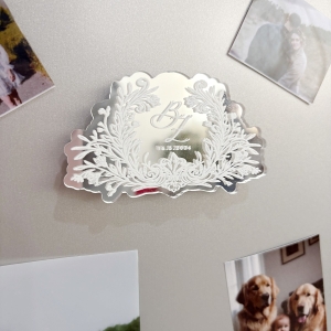LED Luxury Monogram STD Magnets for Wedding RFGT008