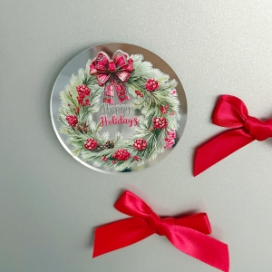 Christmas Wreath Ornament LED Magnets RFGGJ014