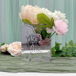 LED Wave Shape Flower Box Table Number RYZX025