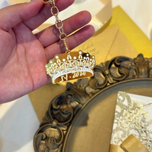 Mirror Glow Crown Favor Keychains RFGT021