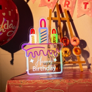 Lovely Glowing Birthday Centerpiece RYZX015