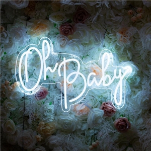 Celebrate new beginnings with a dynamic oh Baby sign RFGBC042