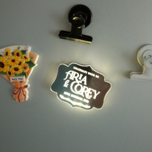 Custom Shape Glowing Fridge Magnet RFGT049