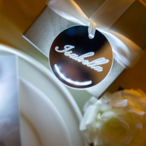 Glow Round Name Tag for Gifts RFGT044