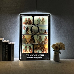 LED Love Photo Collage Anniversary Gift For Him or Her RFGPS013