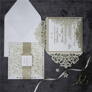 Fabulous Lace Wholesale Wedding Invitation Suite WSWL0019 (WPL0019S)