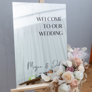 Modern  Style 3D Acrylic Welcome Sign RYK067