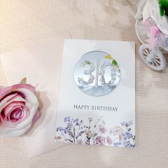 Happy Birthday Cards LED Wild Flower GLG017