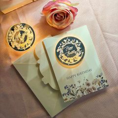 Wild Flower LED Birthday Greeting Card GLG019