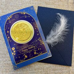 Zodiac Leo LED Birthday Cards GLG021