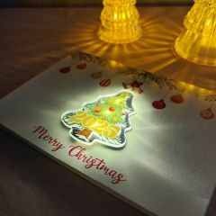 Luminous Christmas Cards Christmas Tree GLG023