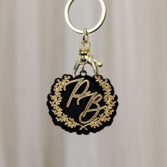 Gorgeous Double-Layered 3D Gift Tag With Name CNSG008