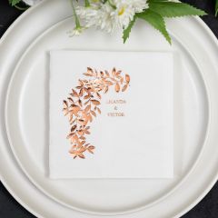 Hanging Vines Foiled Napkin NPK002