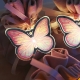 Ultimate LED Butterfly Gift Tag for Quinceanera RFGT010
