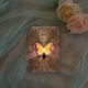 Gorgeous Glitter Laser Cut Pocket with Luminous Butterfly Tag Quinceañera Invitation Suite RACRL013