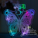 Laser-Engraved Butterfly-Shaped Dynamic Centerpiece RYZX017