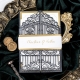 Retro Iron Gate Design Laser Cut Wholesale Wedding Invitation Suite RWSWL0089