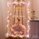 Wavy Princess Quinceanera Lumious Welcome Sign RFGBC011