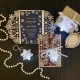 Luminous Snowflake Keepsake Invitation RACRL080