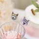 Pet Theme Drink Stirrers with Custom Photo RCNSD017