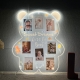 Adorable Bear-Shaped Sweet Dreams Baby Multi-Photo LED Sign RFGPS005
