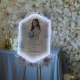 Quinceañera Hexagon Photo LED Welcome Sign RFGBC058