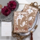 Glitter Princess and Horse Laser Cut Quinceanera Invitation RWPL0199G