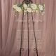 Rural White and Green Acrylic Wedding Seating Chart Sign RYK023